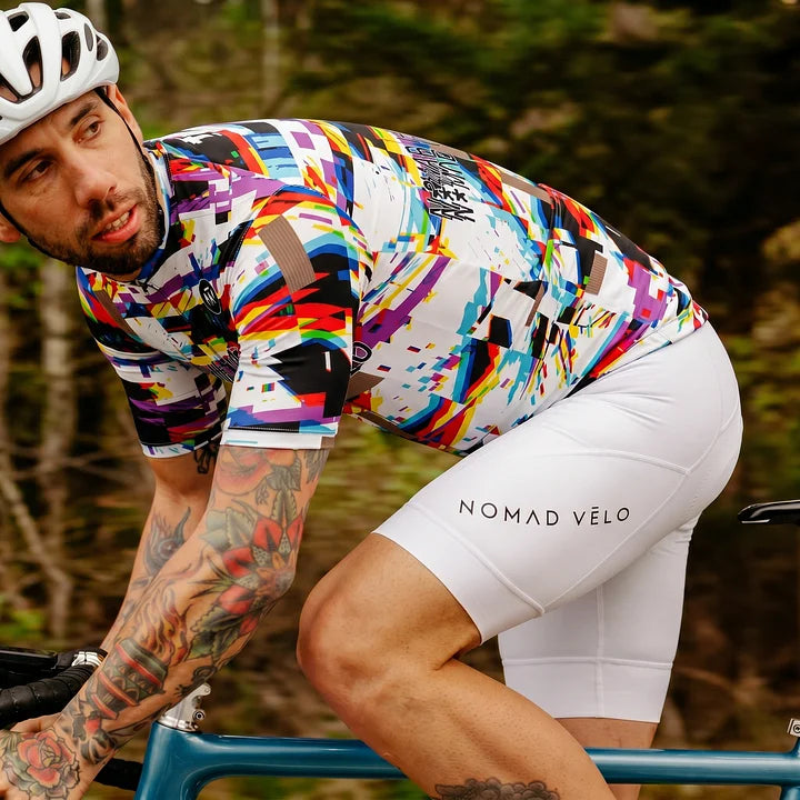 Nomad Bib Shorts White