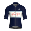Vintage Navy Short Sleeve Jersey | Nomad Vélo