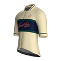 Vintage Beige Short Sleeve Jersey | Nomad Vélo