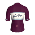 Vintage Burgundy Short Sleeve Jersey | Nomad Vélo
