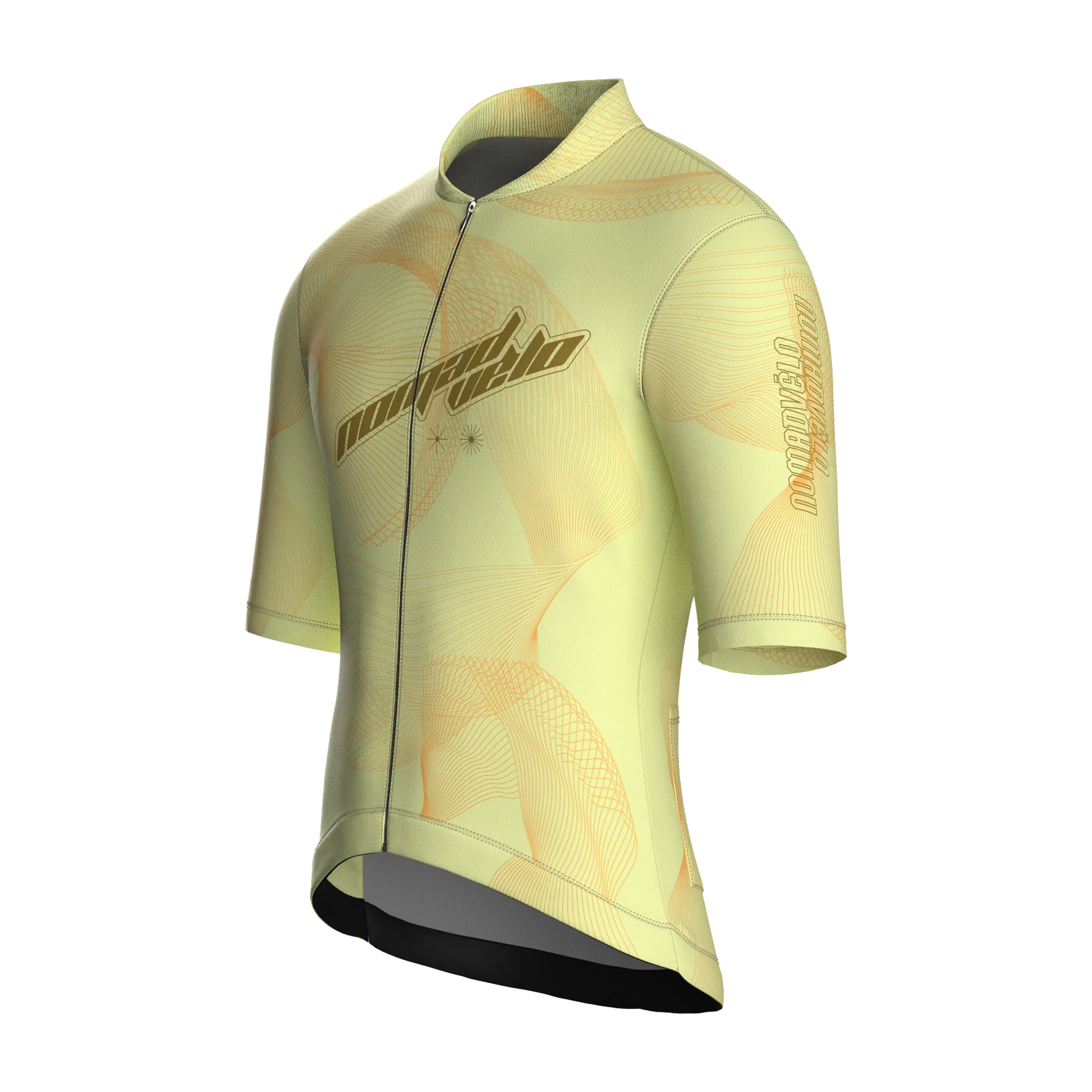 Breakaway Yellow Short Sleeve Jersey | Nomad Vélo