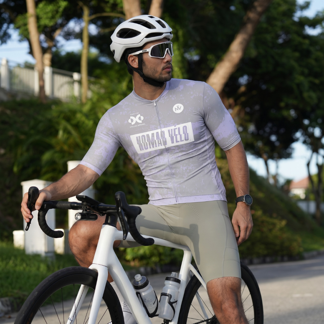 Brutal Grey Short Sleeve Jersey | Nomad Vélo
