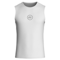 Essential White Base Layer – Cycling Sleeveless Slim Fit Lightweight