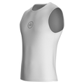 Essential White Base Layer – Cycling Sleeveless Slim Fit Lightweight