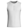 Signature White Base Layer – Cycling Sleeveless Slim Fit Lightweight