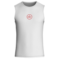 Accent Red Logo Base Layer – Cycling Sleeveless Slim Fit Lightweight