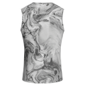 Marble Monochrome Base Layer – Cycling Sleeveless Slim Fit Lightweight