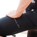 Cycling Black Cargo Shorts – Padded Multi-Pocket Storage Performance | Nomad Vélo