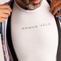 Cycling White Base Layer – Lightweight Breathable Summer Performance Underlayer | Nomad Vélo