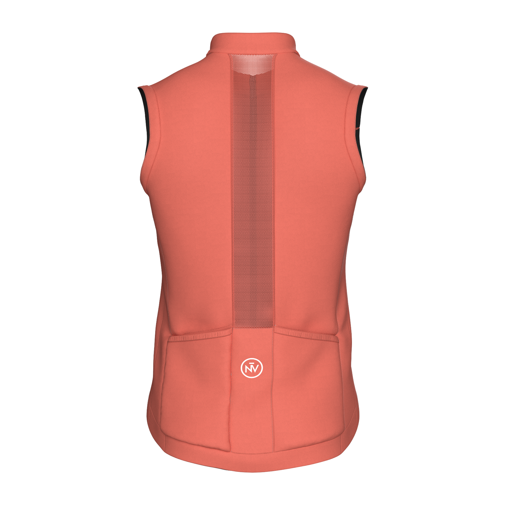 Orange Nomad Windproof Cycling Vest