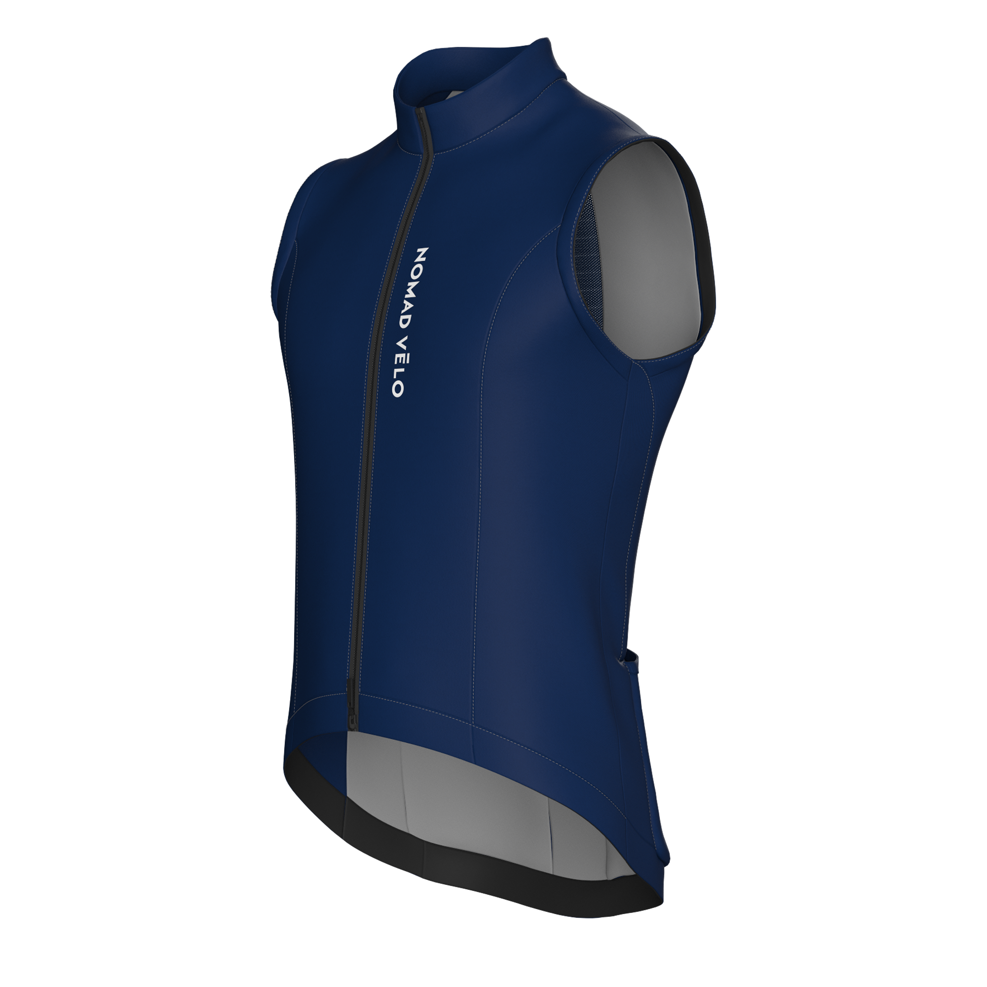 Navy Blue Nomad Windproof Cycling Vest