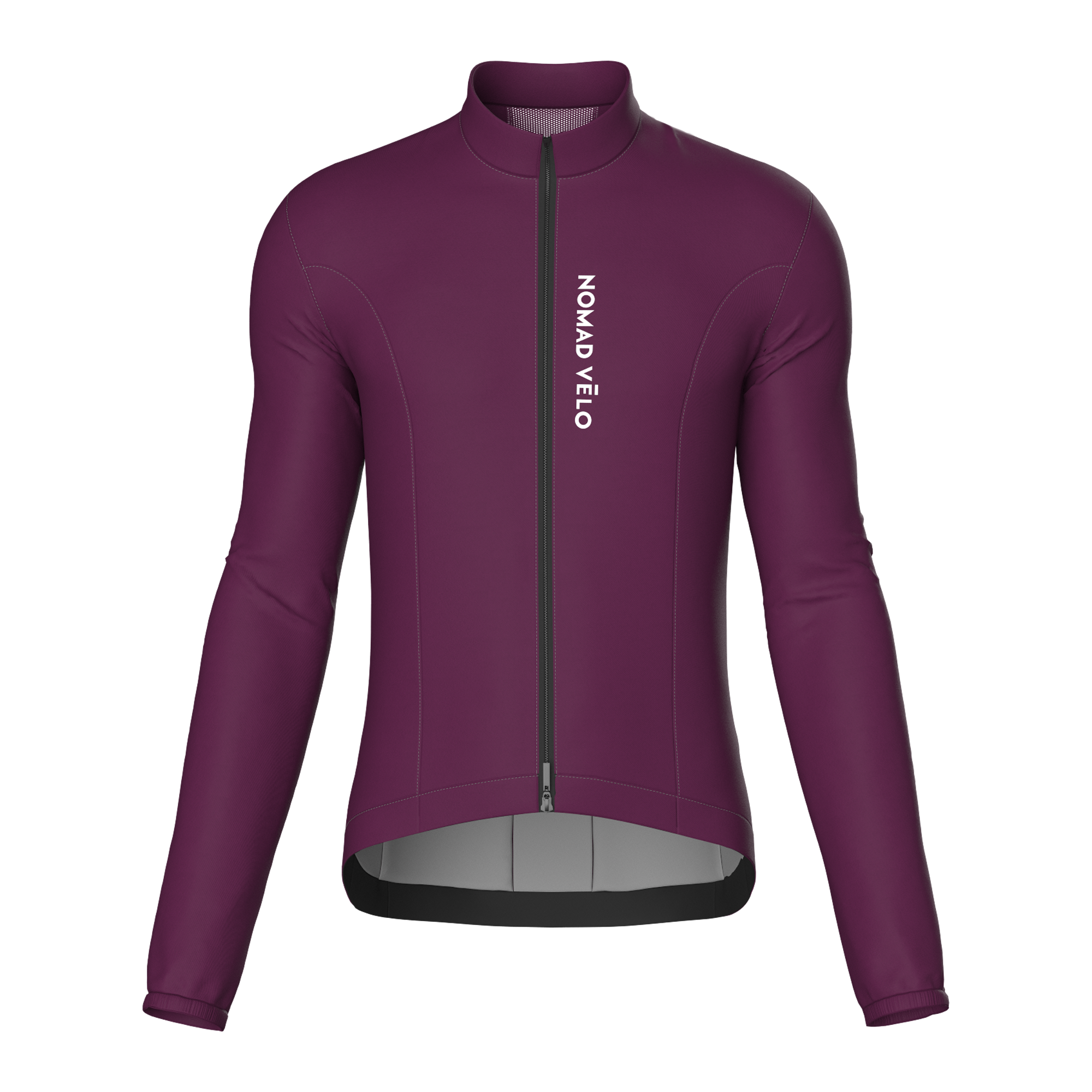 Burgundy Nomad Windproof Cycling Jacket