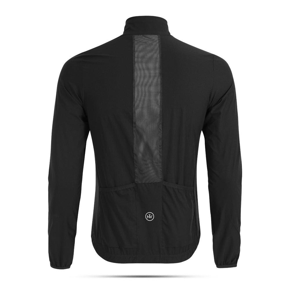 Windproof Cycling Jacket – Lightweight Aero Protection Race Fit | Nomad Vélo