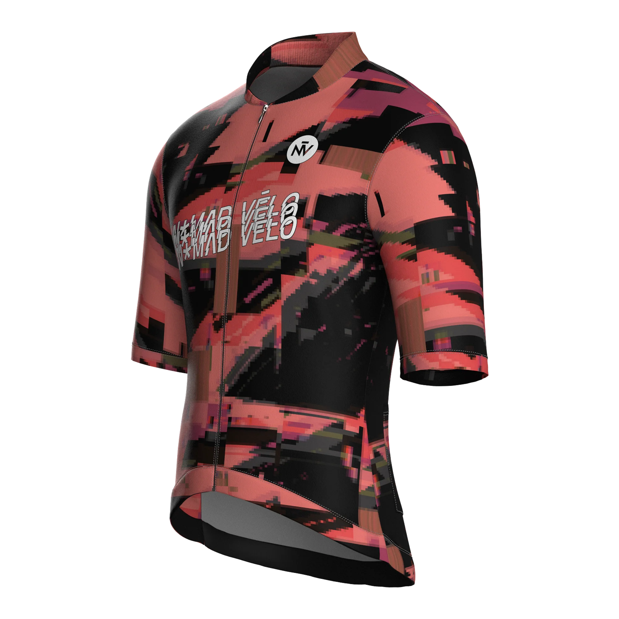 Speed Red Short Sleeve Jersey | Nomad Vélo