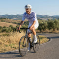 Futurist White Short Sleeve Jersey | Nomad Vélo