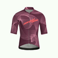Breakaway Burgundy Short Sleeve Jersey | Nomad Vélo