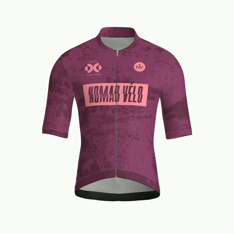 Brutal Red Short Sleeve Jersey | Nomad Vélo