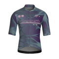 Spider Blue Short Sleeve Jersey | Nomad Vélo