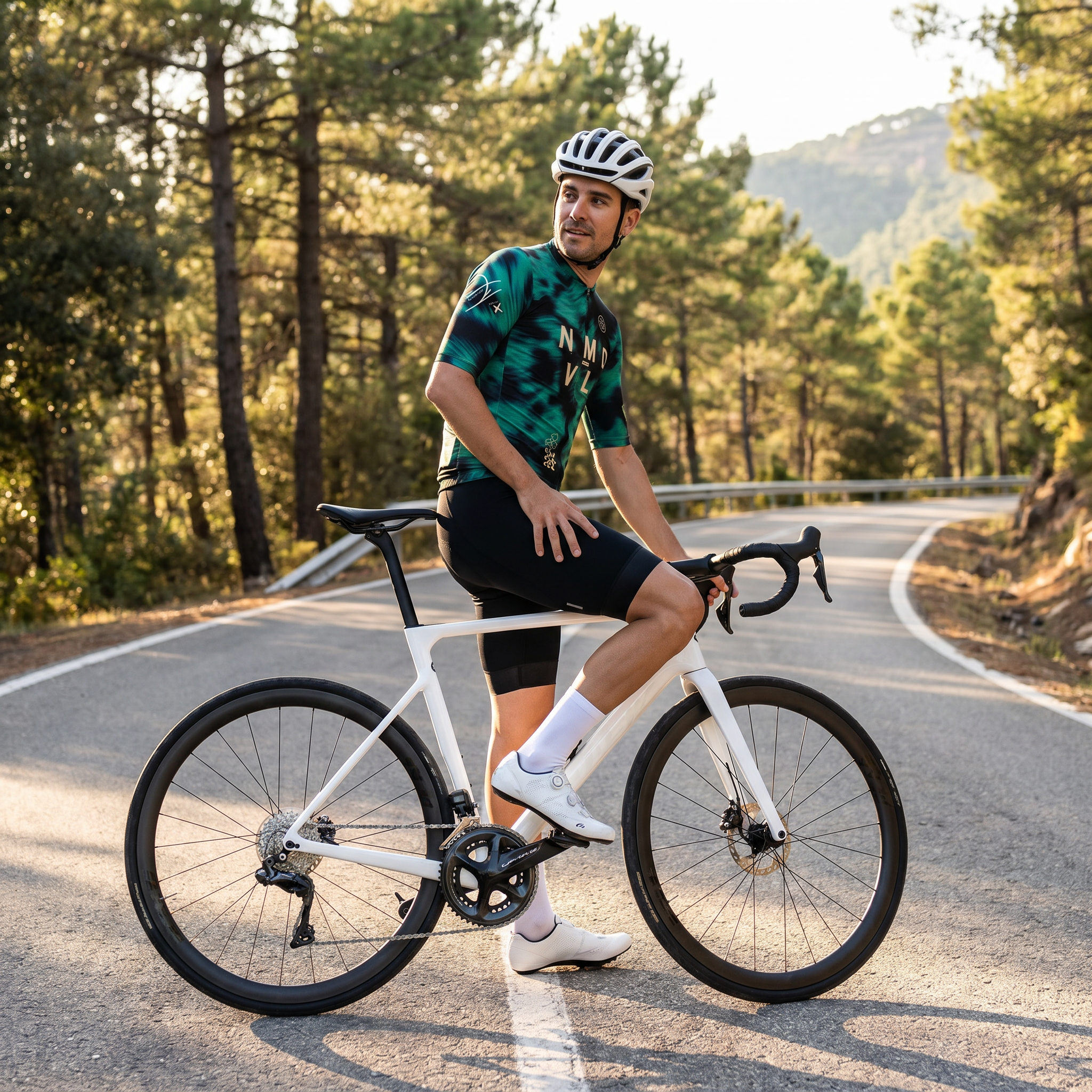 Boreal Moss Short Sleeve Jersey | Nomad Vélo