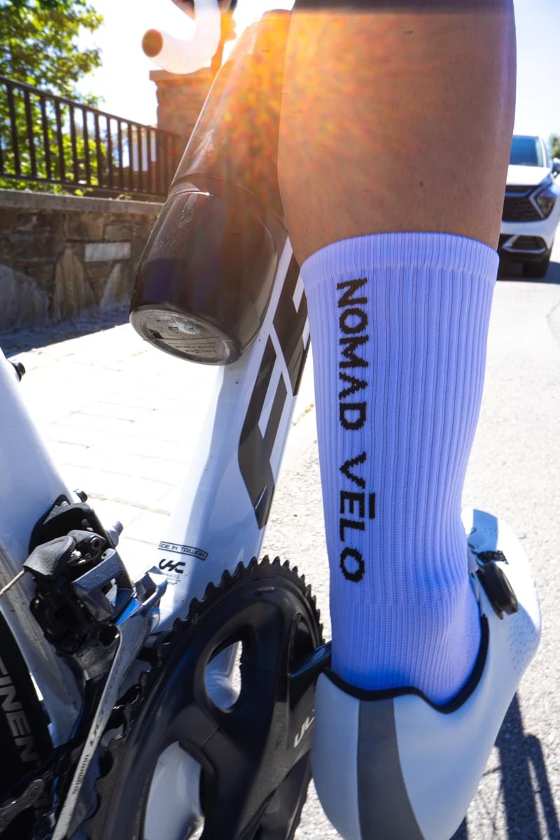 Essential Socks White | Nomad Vélo