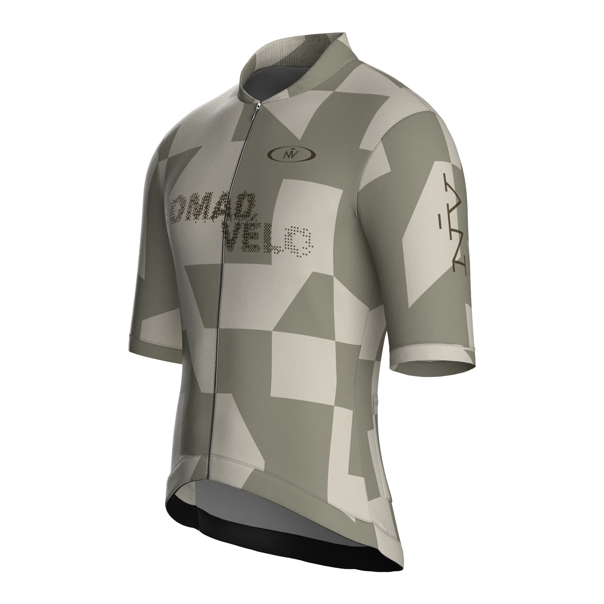 Vector Grey Short Sleeve Jersey | Nomad Vélo