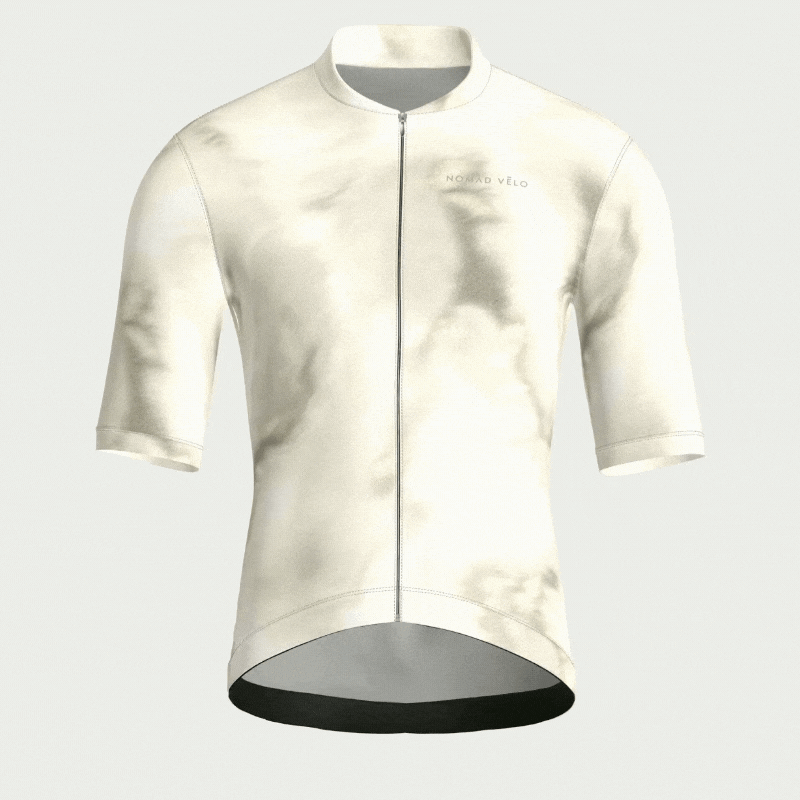 Aura Parchment Jersey – Cycling Short Sleeve Race Fit