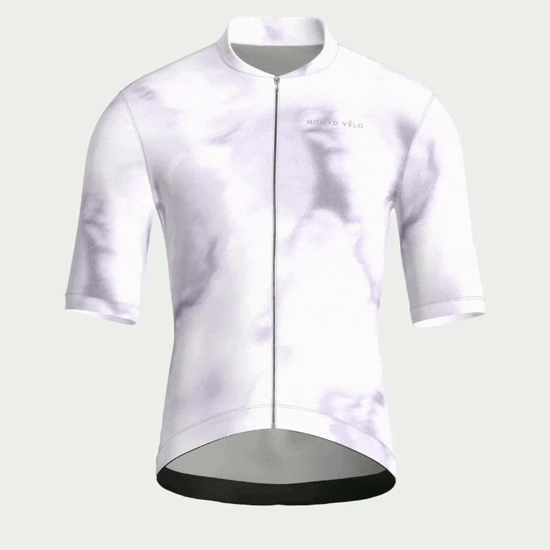 Aura Lavender Jersey – Cycling Short Sleeve Race Fit