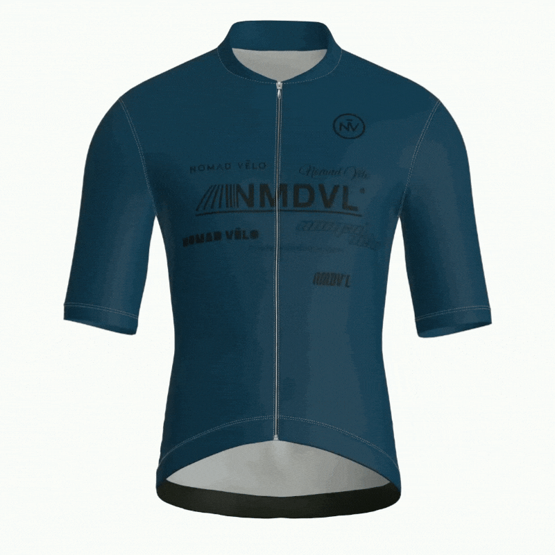 Element Navy Short Sleeve Jersey | Nomad Vélo
