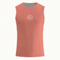 Essential Orange Base Layer – Cycling Sleeveless Slim Fit Lightweight