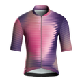 Purple Fractal Aero Cycling Jersey - Purple Fractal Jersey