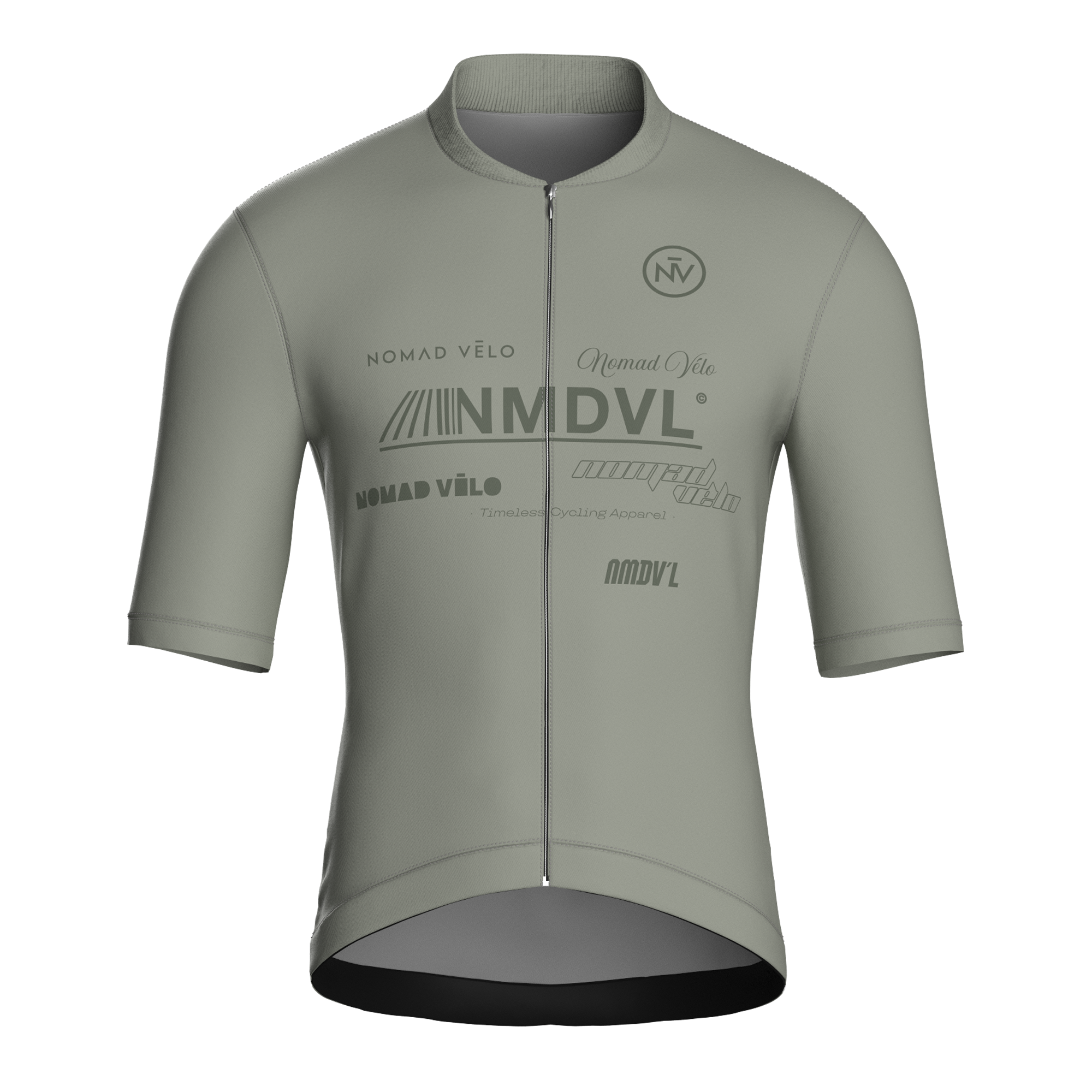 Element Grey Short Sleeve Jersey | Nomad Vélo