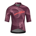 Breakaway Burgundy Short Sleeve Jersey | Nomad Vélo