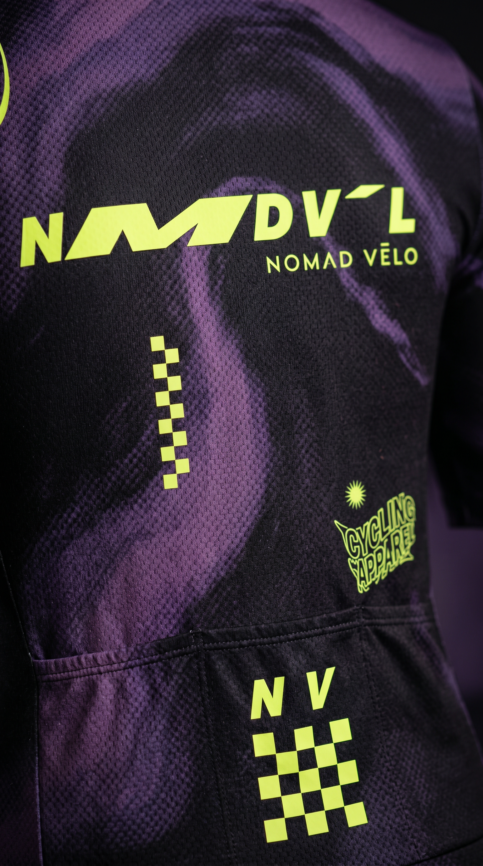Marble Purple Jersey – Cycling Short Sleeve Race Fit