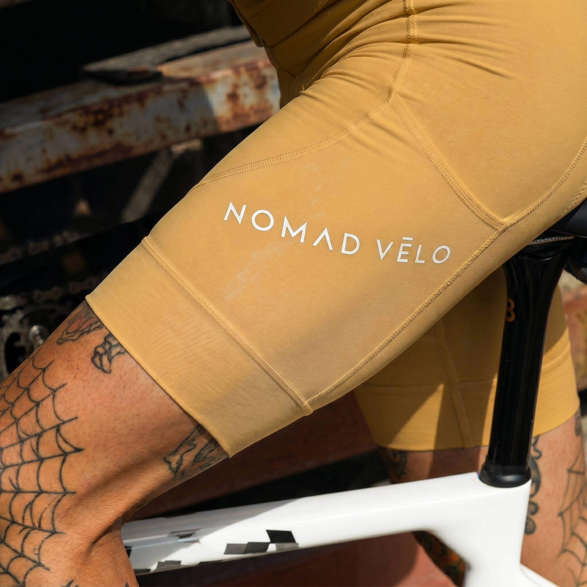 Nomad Bib Shorts Mustard