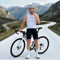 Cycling White Base Layer – Lightweight Breathable Summer Performance Underlayer | Nomad Vélo