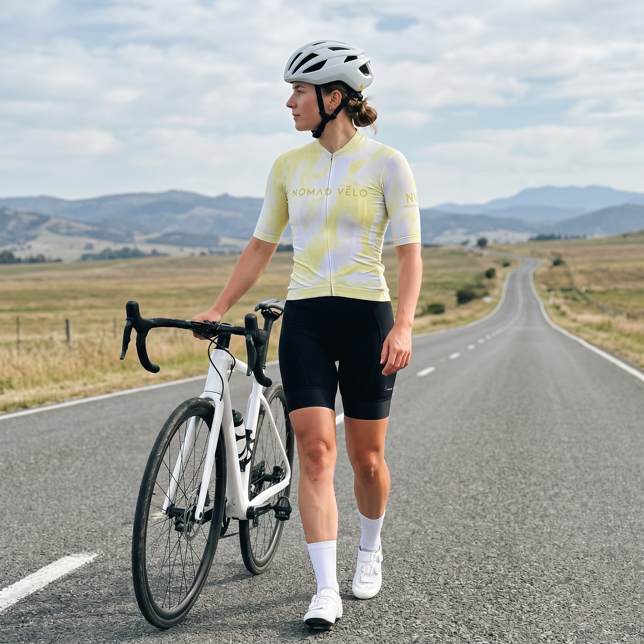 Obsidian Lemon Short Sleeve Jersey | Nomad Vélo