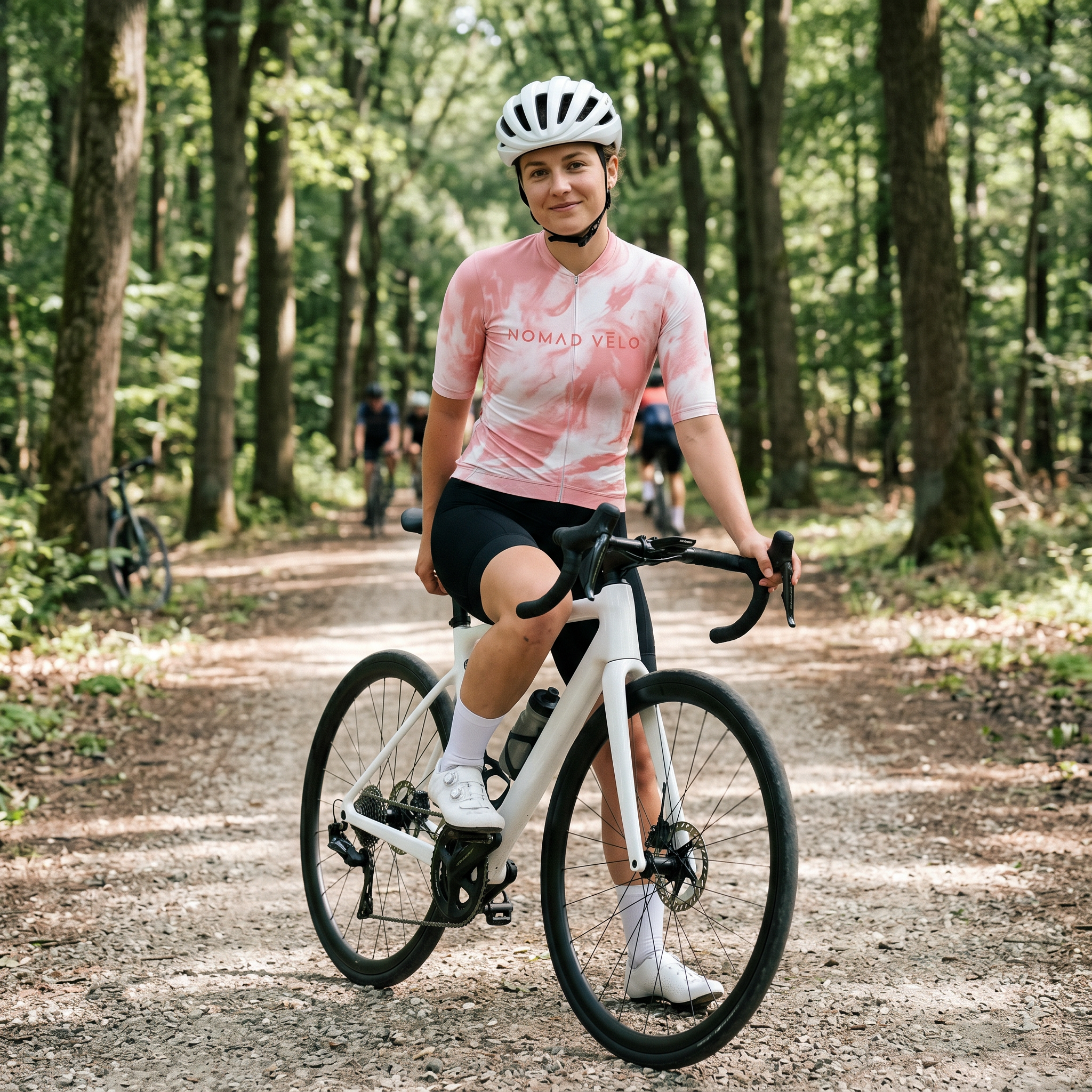 Obsidian Blush Short Sleeve Jersey | Nomad Vélo