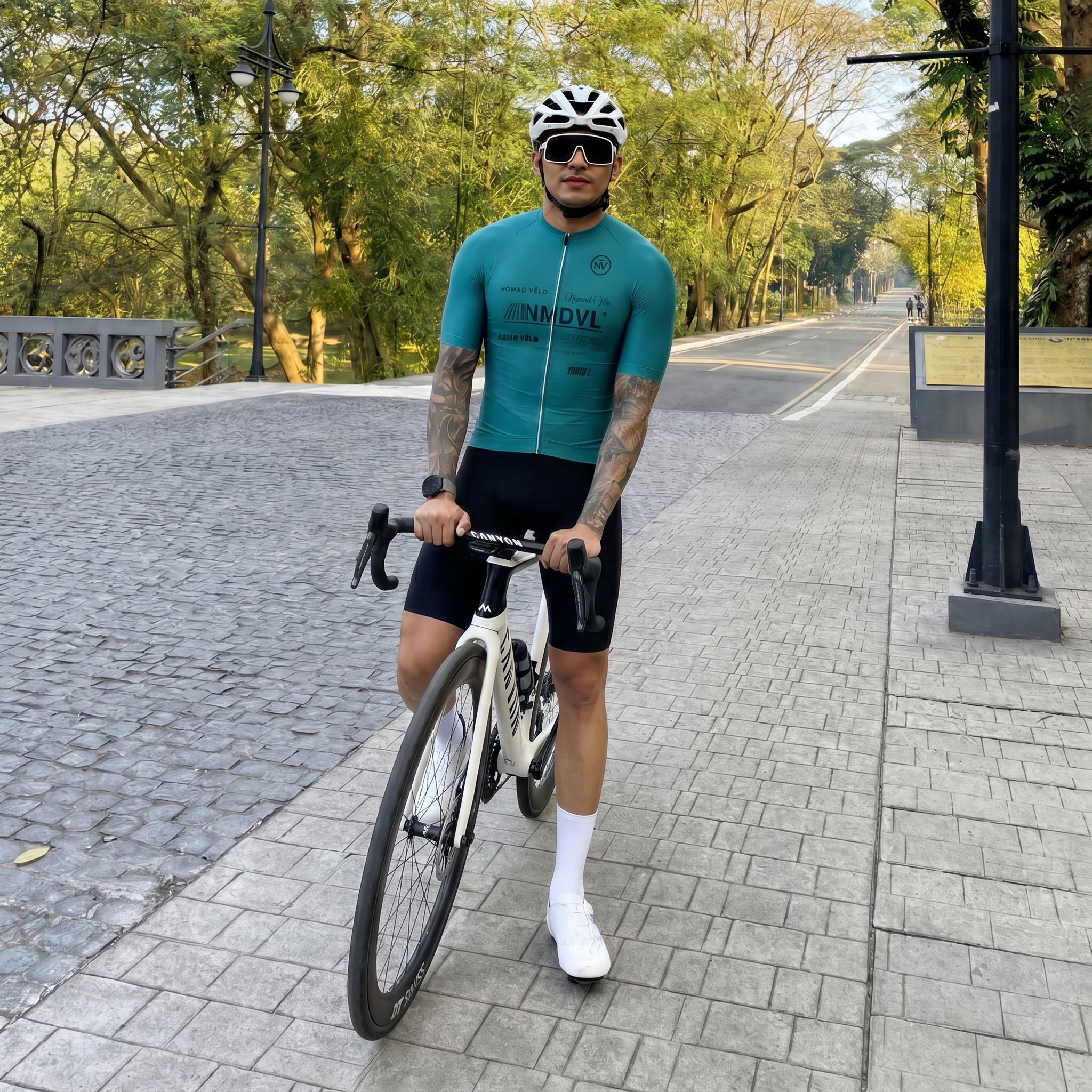 Element Teal Short Sleeve Jersey | Nomad Vélo