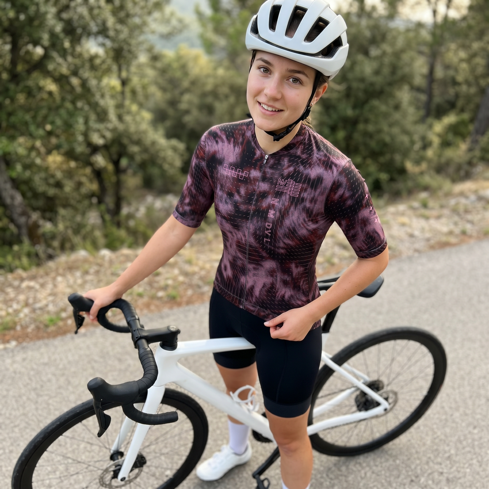 Phantom Wine Jersey – Cycling Short Sleeve Race Fit Sublimated Artwork