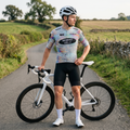 Prism Silver Jersey – Cycling Short Sleeve Race Fit