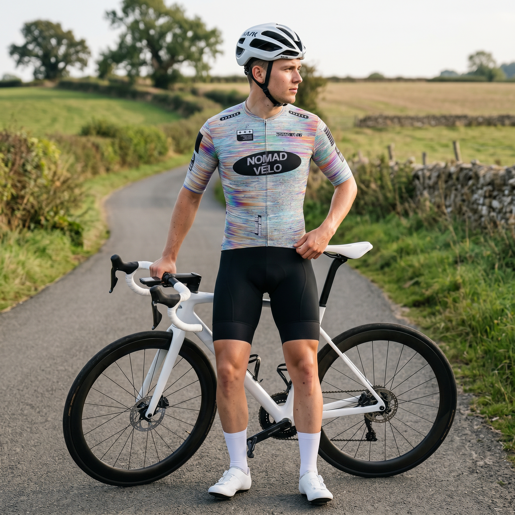 Prism Silver Jersey – Cycling Short Sleeve Race Fit