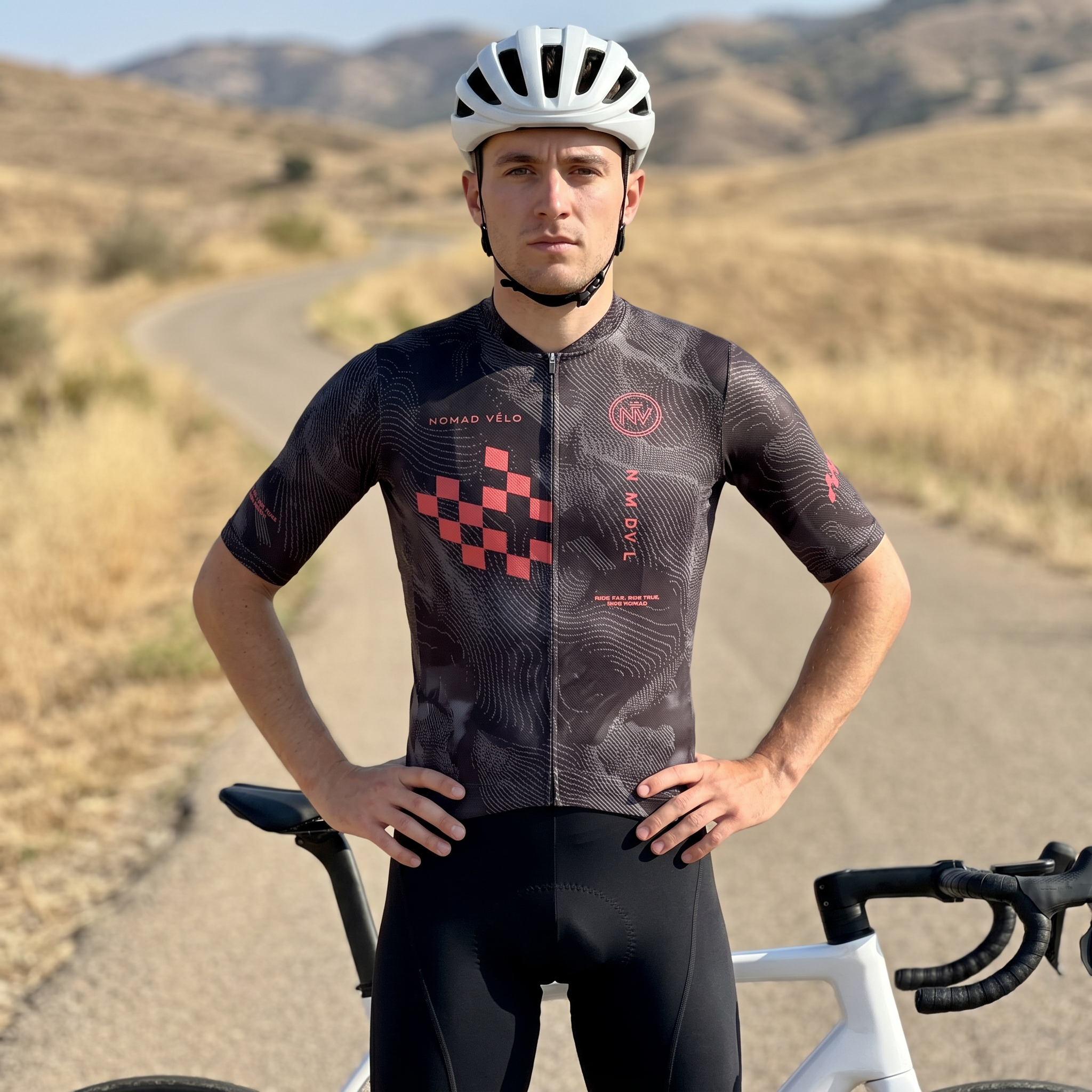Altitude Coral Jersey – Cycling Short Sleeve Race Fit