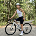 Accent Red Logo Base Layer – Cycling Sleeveless Slim Fit Lightweight