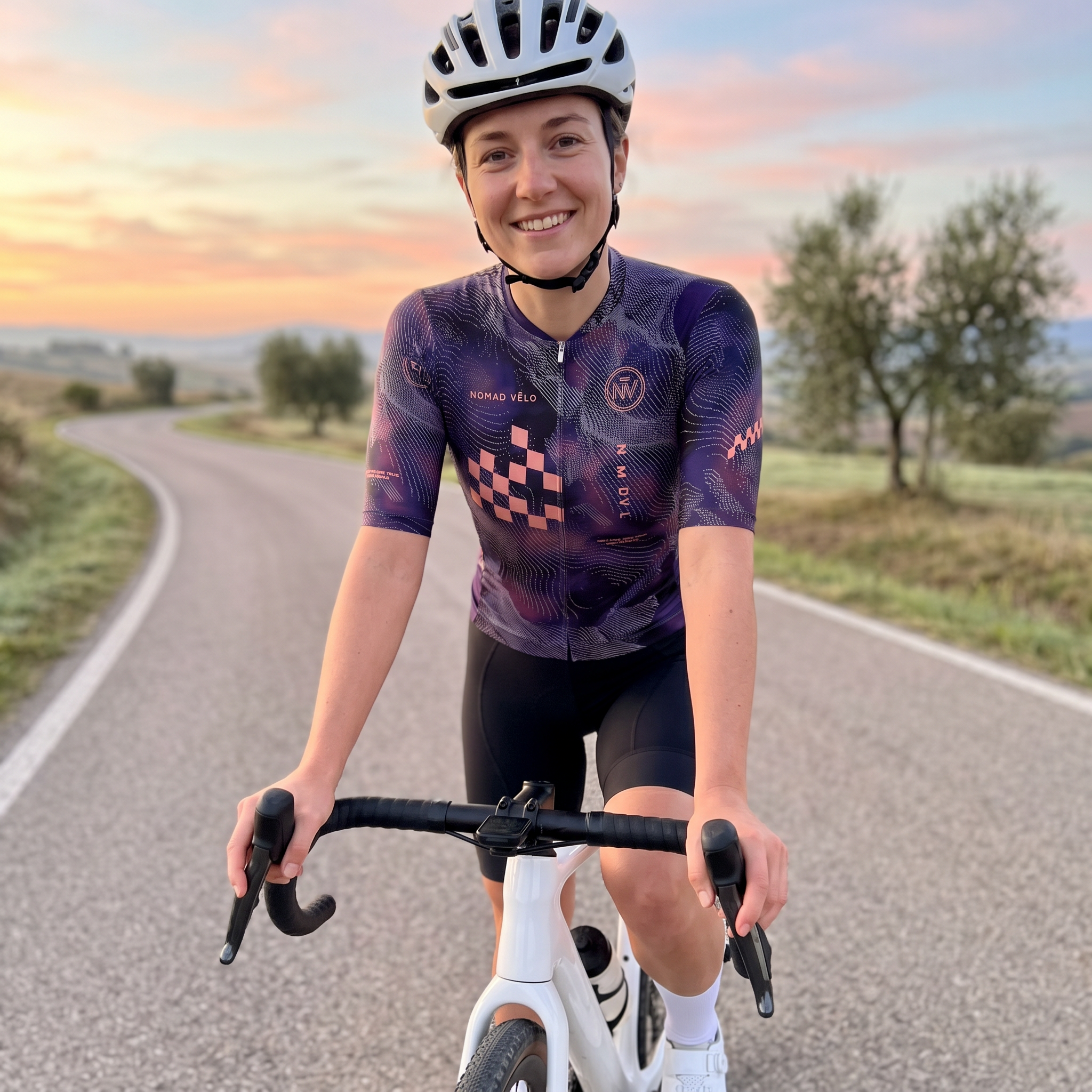 Altitude Dusk Jersey – Cycling Short Sleeve Race Fit