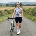 Marble Monochrome Base Layer – Cycling Sleeveless Slim Fit Lightweight