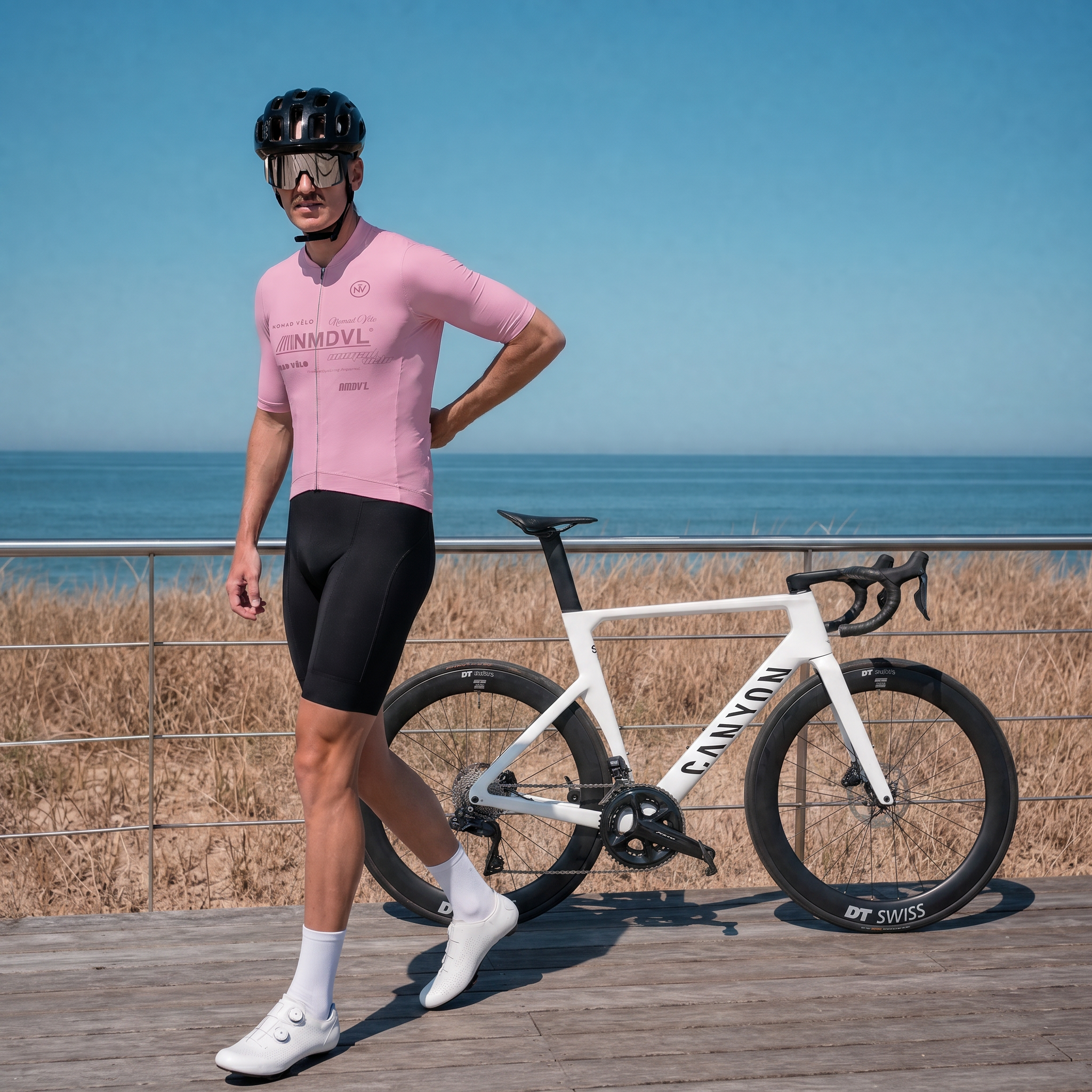 Element Pink Short Sleeve Jersey | Nomad Vélo