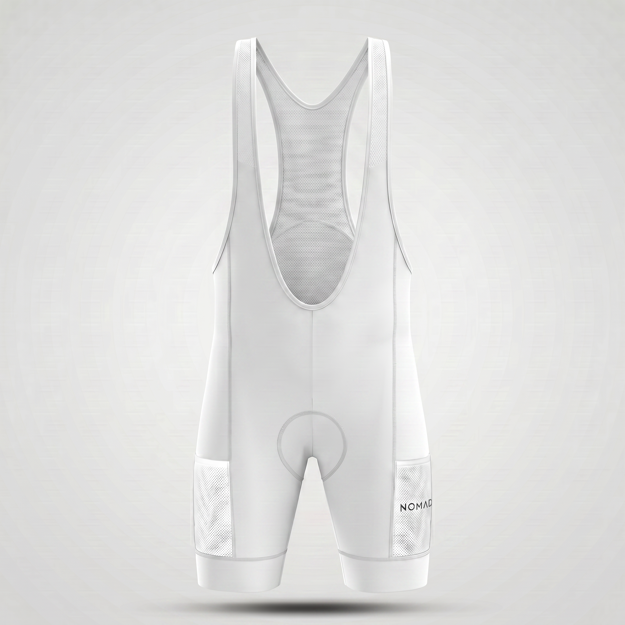 White Cycling Shorts with White Cargo Pockets & Fit – Cargo Shorts White